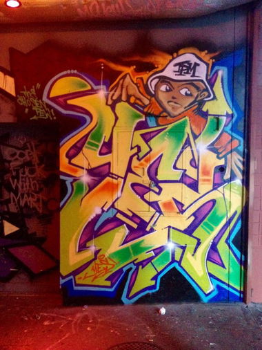 Graffiti Wall in Zurich - Photo by Vinc13 - Yes, TPM (2014)