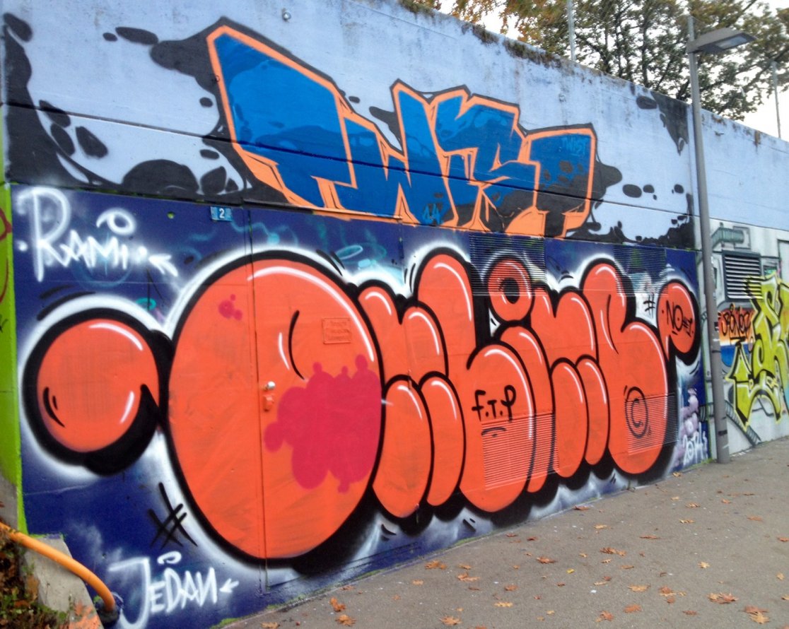 Graffiti Wall in Bern - Photo by Vinc13 - Ombimo (2014)