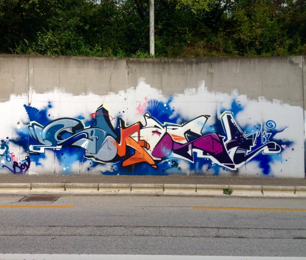 Graffiti Wall in Basel - Photo by Vinc13 - Smash137 (2010)