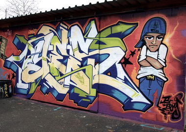 Graffiti Wall in Zurich - Photo by Vinc13 - Yes, TPM, The