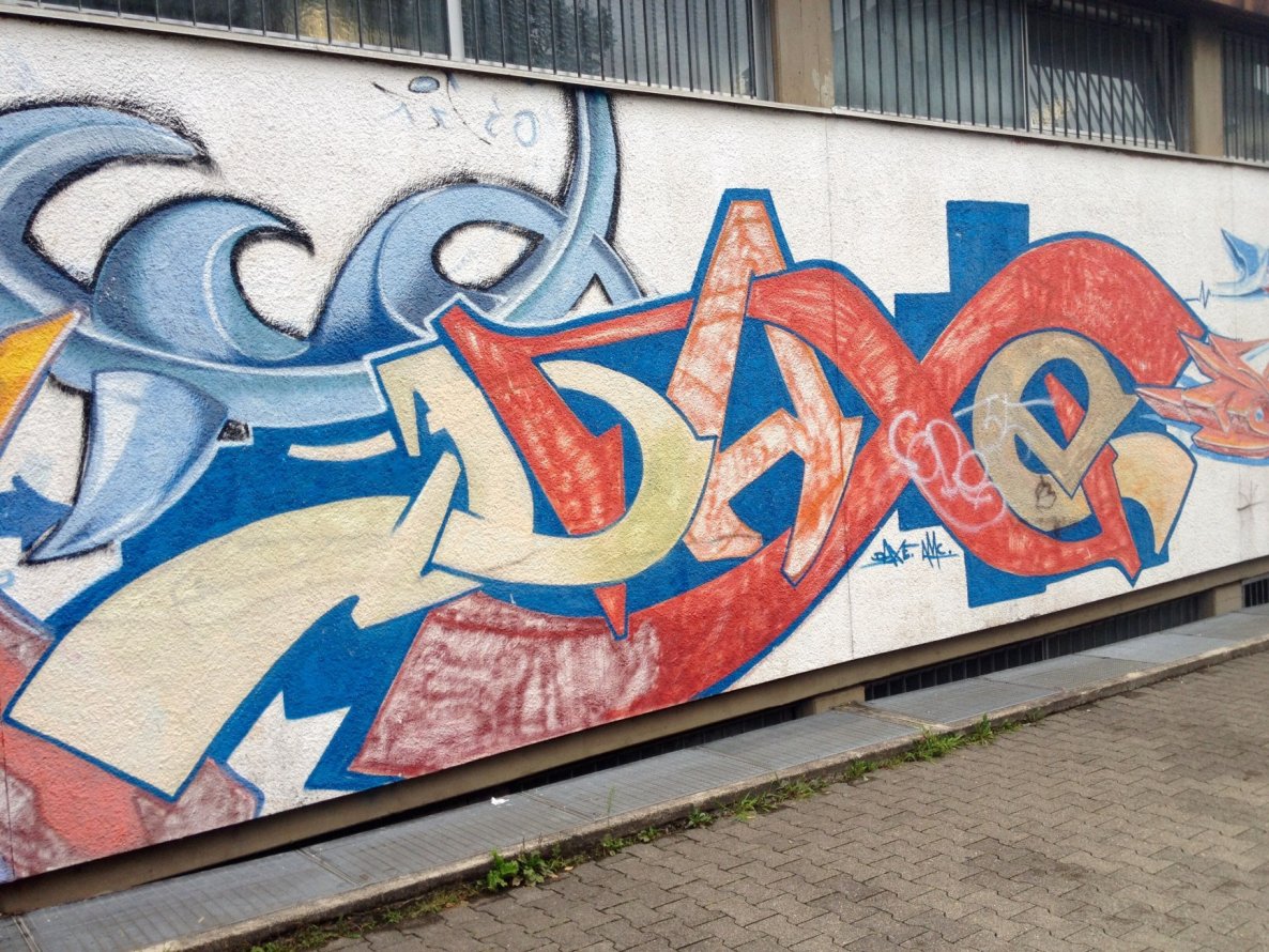 Graffiti Wall in Bad Säckingen - Photo by Vinc13 - Daxe, AMC, Bad (2000)