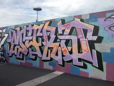 Graffiti Wall - Photo by Vinc13 - Myro, STR, ZH (2015)
