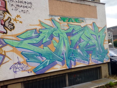 Graffiti Wall in Bad Säckingen - Photo by Vinc13 - Cairo, DST, AC (2000)
