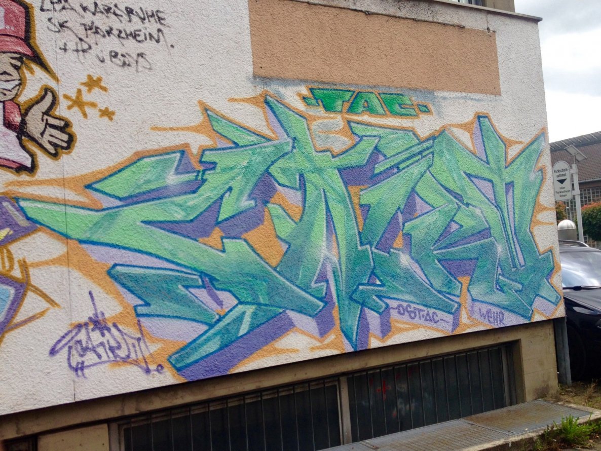Graffiti Wall in Bad Säckingen - Photo by Vinc13 - Cairo, DST, AC (2000)