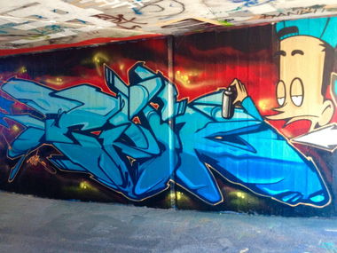 Graffiti Wall in Basel - Photo by Vinc13 - Epik (2014)