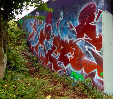Graffiti Wall in Bern - Photo by Vinc13 - Aroz (2014)