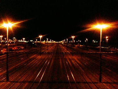 Graffiti Artwork - Photo by Vinc13 - Atmosphere, Yard, Night