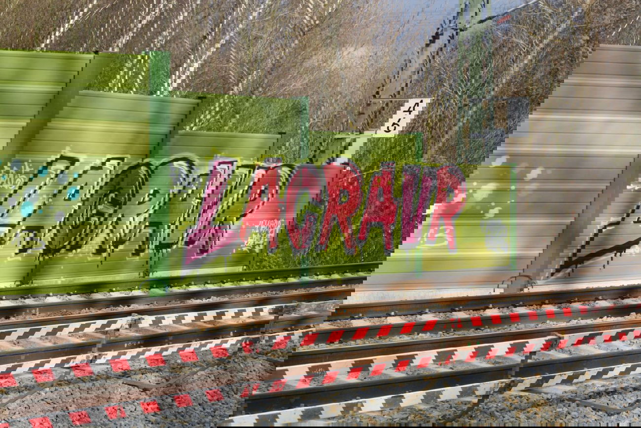 Graffiti Bombing in Leipzig - Photo by VincentVega - Lacr, Fmr, Ravr (2013)