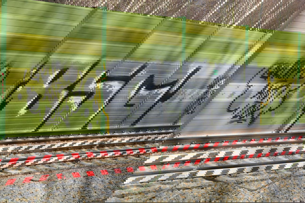 Graffiti Bombing in Leipzig - Photo by VincentVega - BSG, Chemie, Gruppo (2013)