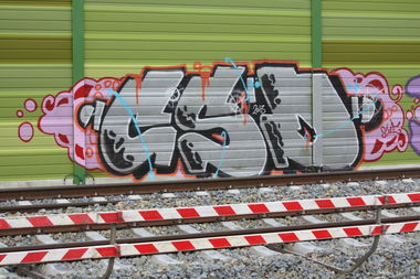 Graffiti Bombing in Leipzig - Photo by VincentVega - csd, spyle (2013)