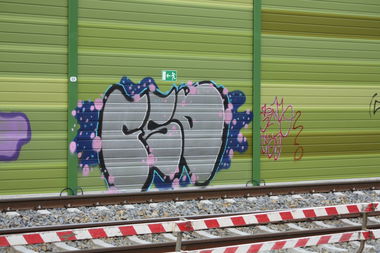 Graffiti Bombing in Leipzig - Photo by VincentVega - csd, zins (2013)