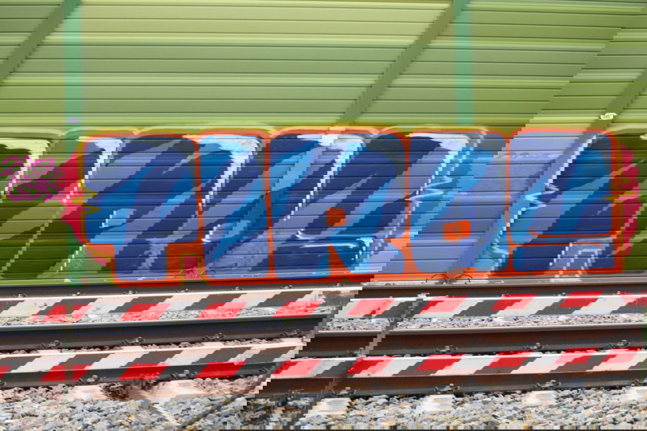 Graffiti Bombing in Leipzig - Photo by VincentVega - tiros, csd (2013)