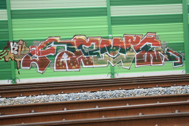 Graffiti Bombing in Leipzig - Photo by VincentVega - Kid, Farmer, farm (2013)