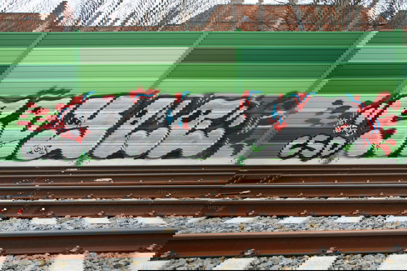 Graffiti Bombing in Leipzig - Photo by VincentVega - spyle, csd (2013)