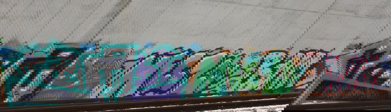 Graffiti Bombing in Leipzig - Photo by VincentVega - rambo, org, neczo (2013)