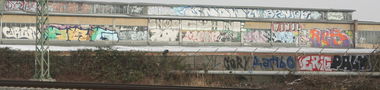 Graffiti Bombing in Leipzig - Photo by VincentVega - carlito, coka, fluk