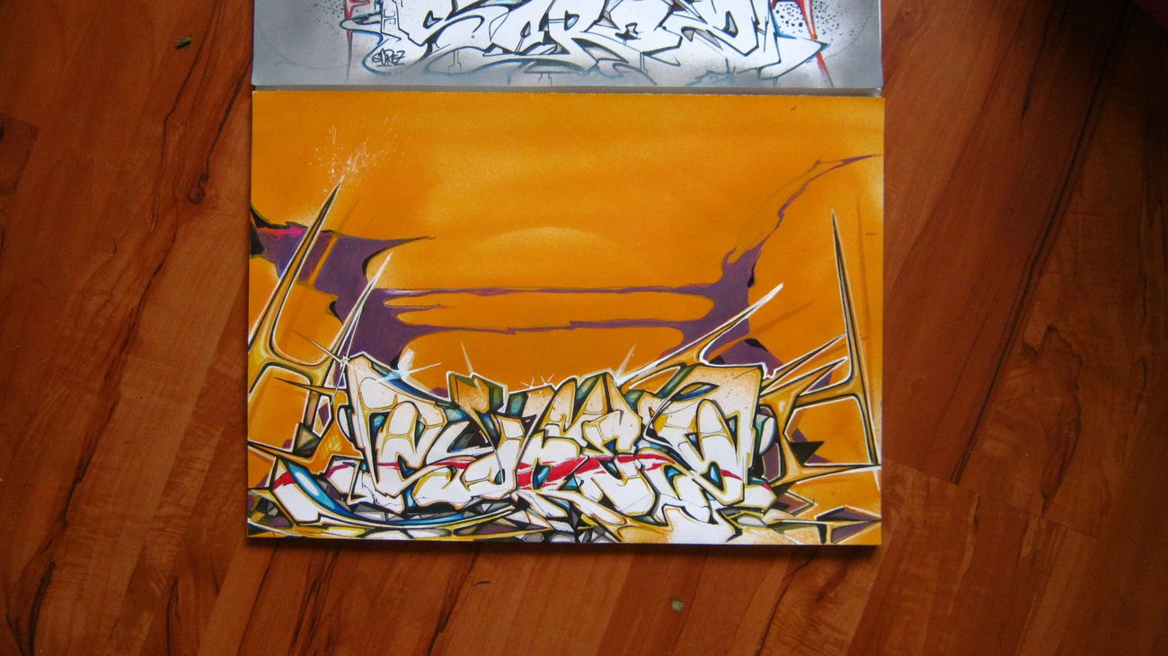 Graffiti Sketch - Photo by ViraLata - SOREZ, ZYN, TMA (2015)