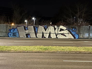 Graffiti Wall - Photo by Virus_ - HMS, TWR, Zwickau