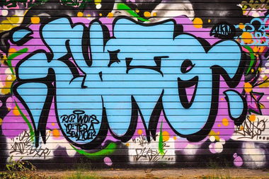 Graffiti Wall - Photo by VolkerRacho - Kyoto, UKN, RIP