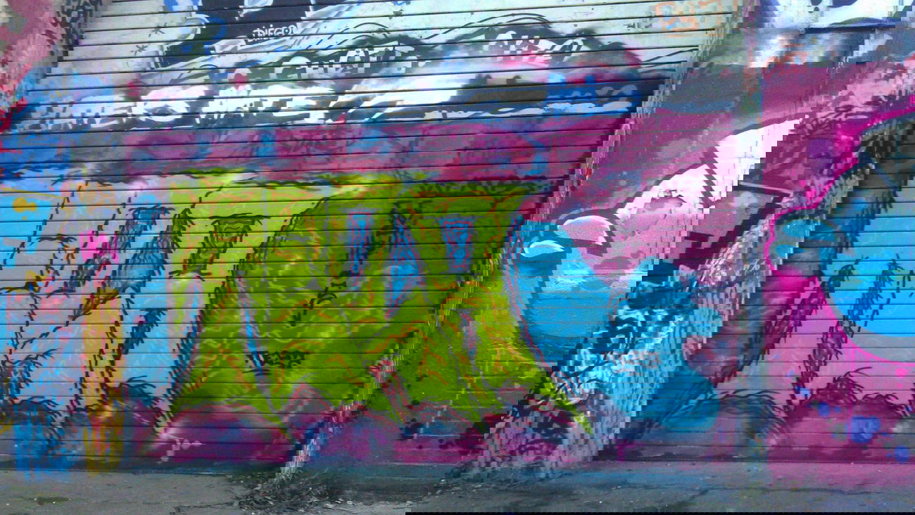 Graffiti Wall - Photo by VolkerRacho - TERA, WOIS (2014)