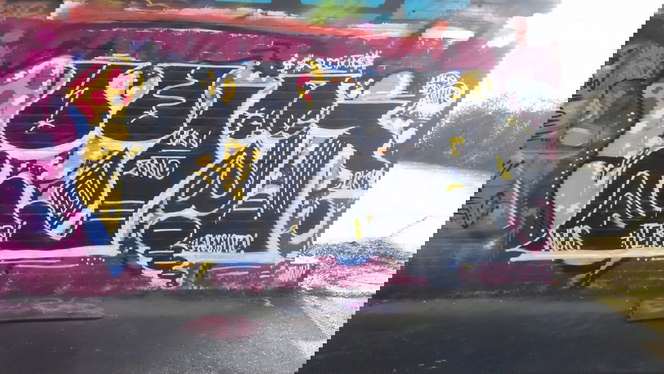 Graffiti Wall - Photo by VolkerRacho - GVCCIOTO, ZWO, UKN (2K15)