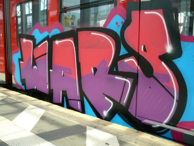 Graffiti Train in Hannover - Photo by VonBerg - Hannover, Wars (2012)