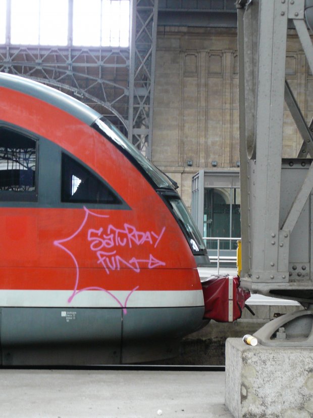 Graffiti Train in Leipzig - Photo by VonBerg - Leipzig (2013)