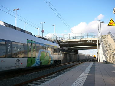 Graffiti Train in Leipzig - Photo by VonBerg - Po, Leipzig (2014)