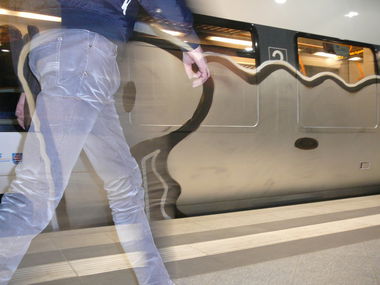 Graffiti Train in Leipzig - Photo by VonBerg - Po, Leipzig (2014)