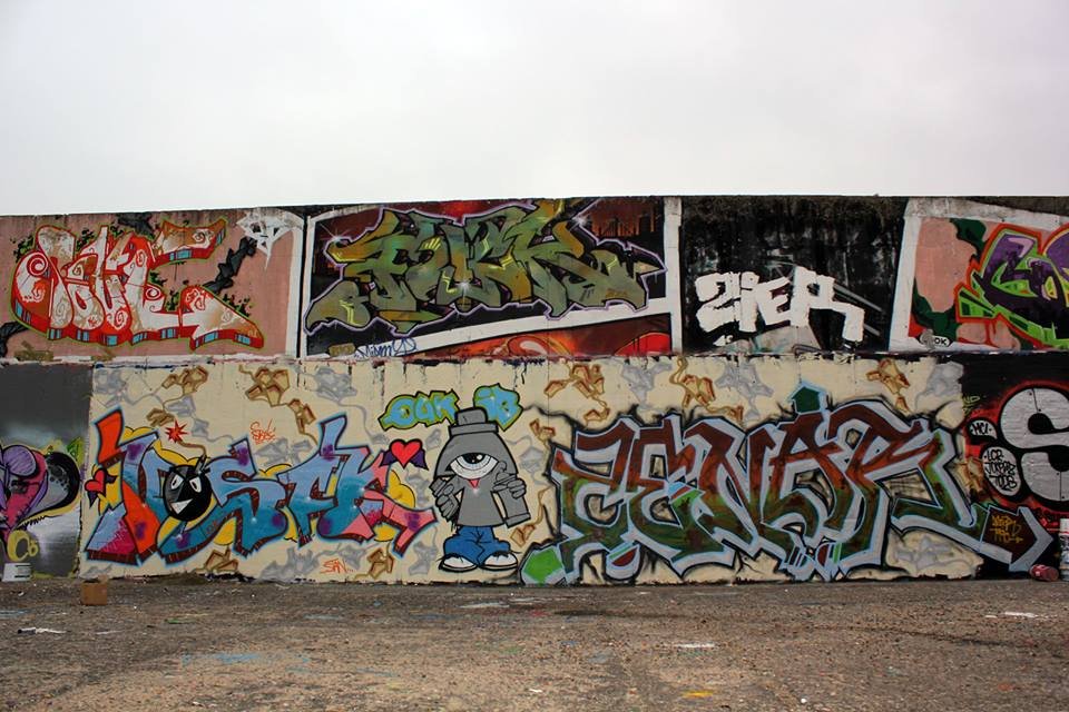 Graffiti Wall - Photo by Vosck