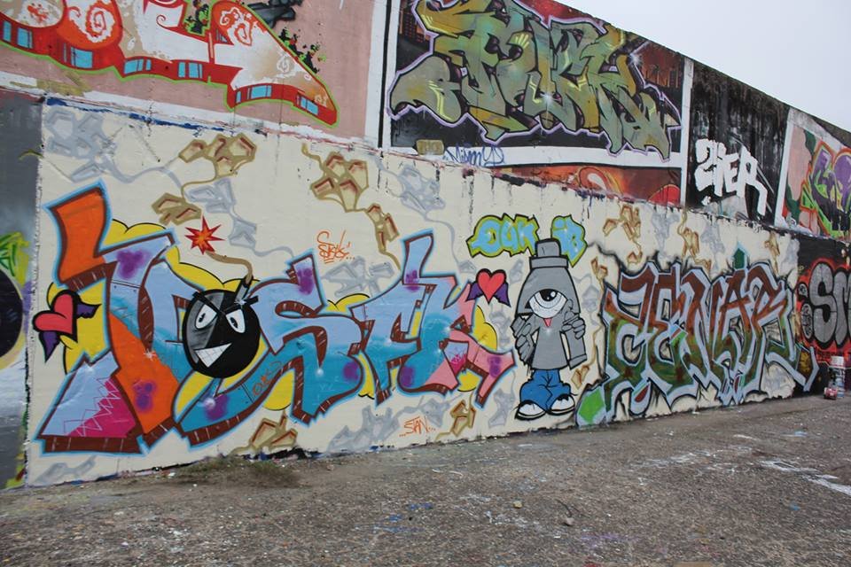 Graffiti Wall - Photo by Vosck
