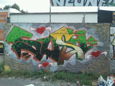 Graffiti Wall - Photo by Vosck