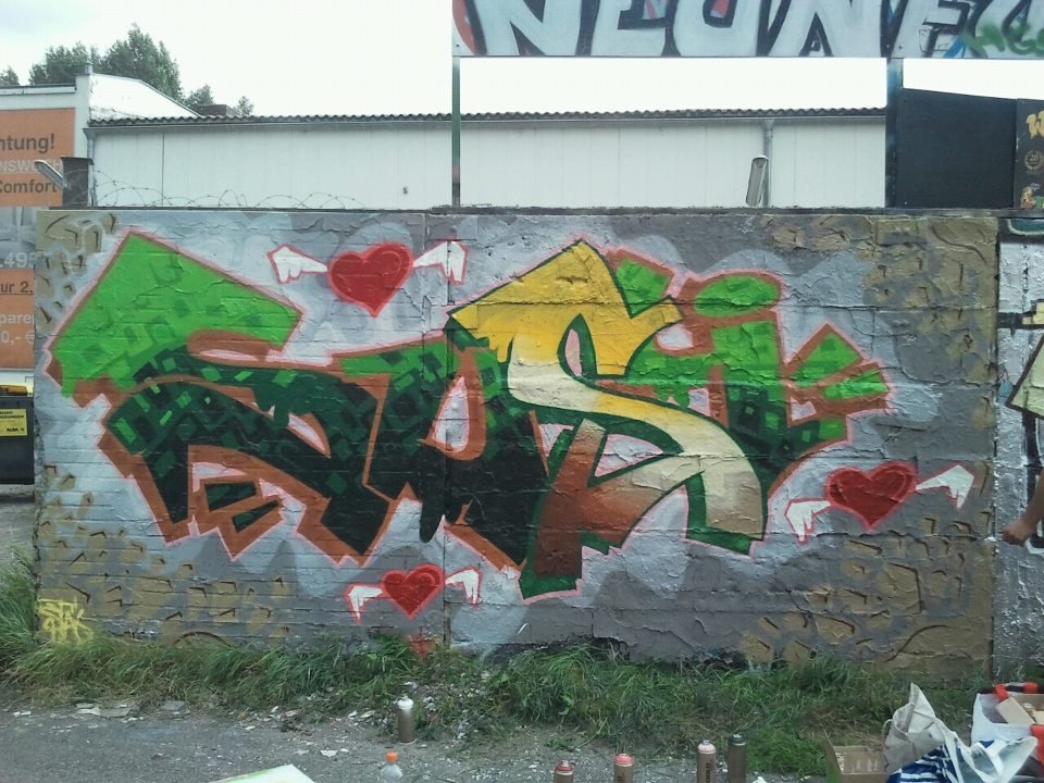 Graffiti Wall - Photo by Vosck