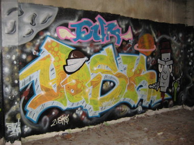 Graffiti Wall - Photo by Vosck
