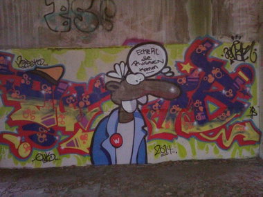 Graffiti Wall - Photo by Vosck - Vosck, Zenar, QUK