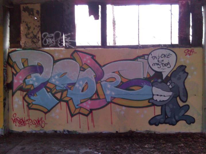 Graffiti Wall - Photo by Vosck