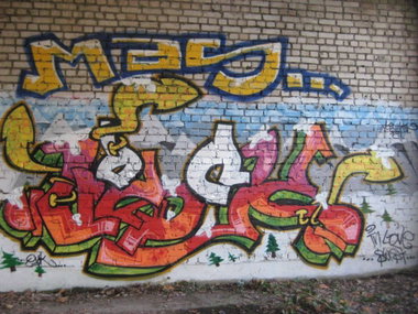 Graffiti Wall - Photo by Vosck