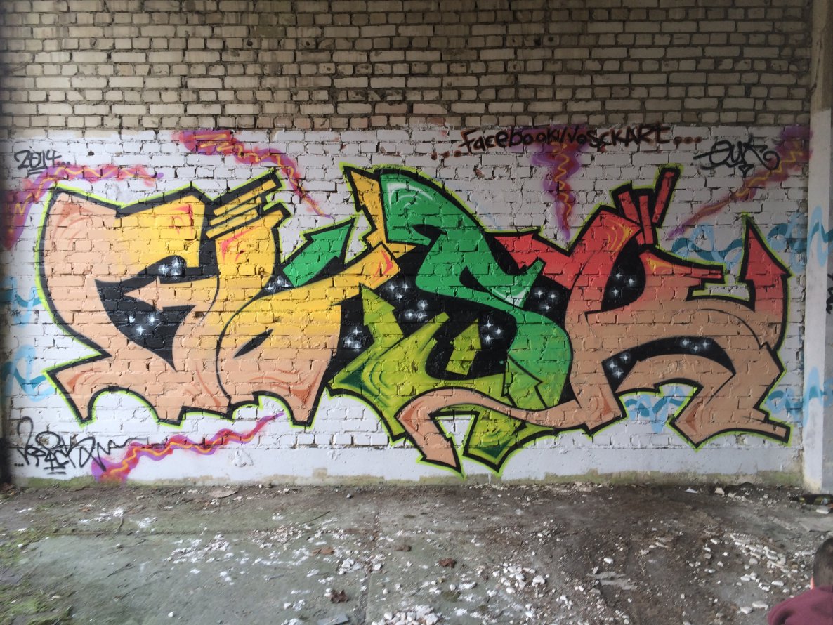 Graffiti Wall - Photo by Vosck