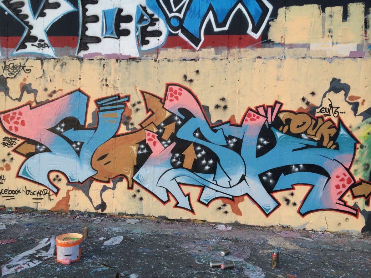 Graffiti Wall - Photo by Vosck