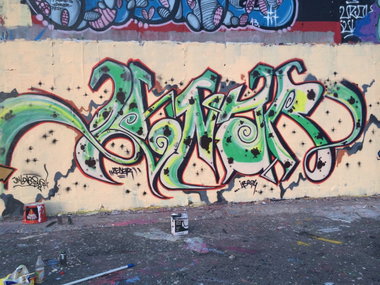 Graffiti Wall - Photo by Vosck