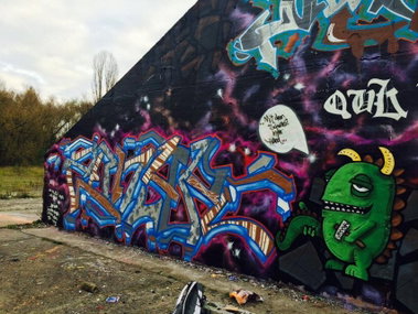 Graffiti Wall - Photo by Vosck