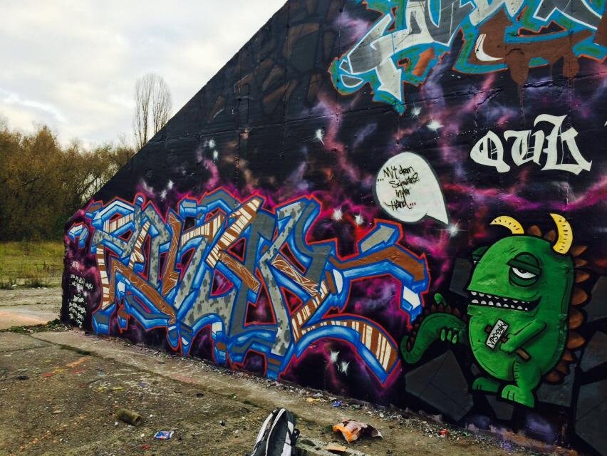 Graffiti Wall - Photo by Vosck