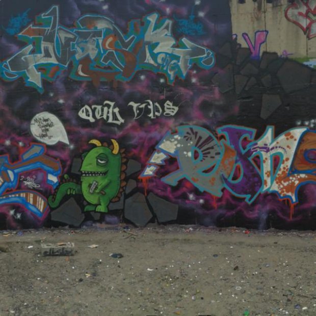 Graffiti Wall - Photo by Vosck