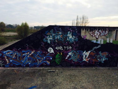 Graffiti Wall - Photo by Vosck