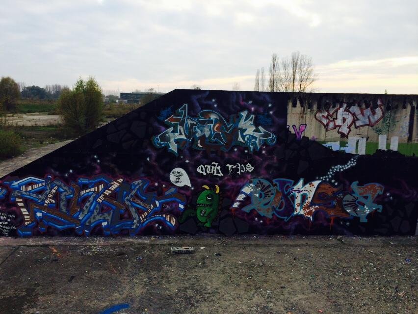Graffiti Wall - Photo by Vosck