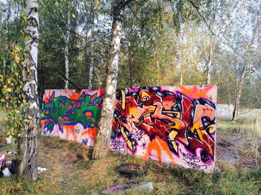 Graffiti Wall - Photo by Vosck