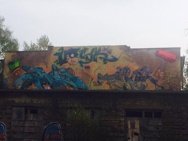 Graffiti Wall - Photo by Vosck