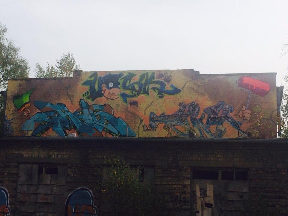 Graffiti Wall - Photo by Vosck