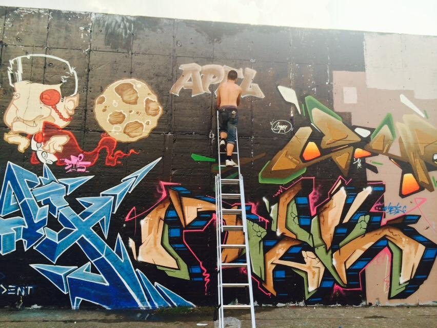 Graffiti Wall - Photo by Vosck