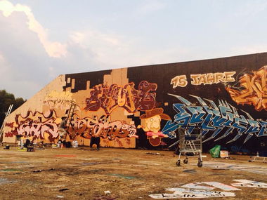 Graffiti Wall - Photo by Vosck